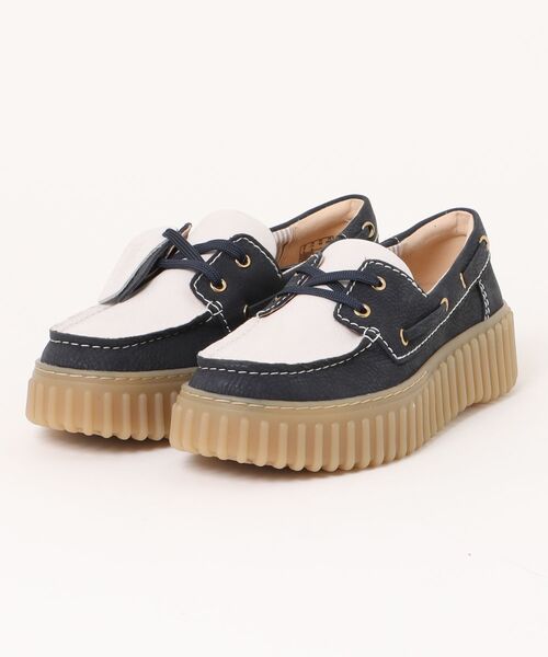 Clarks クラークス　モカシン　デッキシューズ Clarks（クラークス） デッキシューズ モカシン Torhill Boat