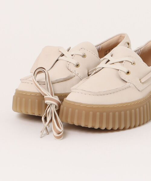 クラークス トーヒルビー モカシンシシューズ レディース 24.5㎝ Clarks（クラークス） デッキシューズ モカシン Torhill Boat