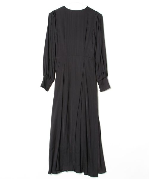 「FRAY I.D」 長袖ワンピース 0 ブラック レディース_画像2