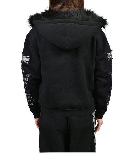 パーカー EUROTRIP PATCHED ZIP HOODIE メンズ レディースの画像