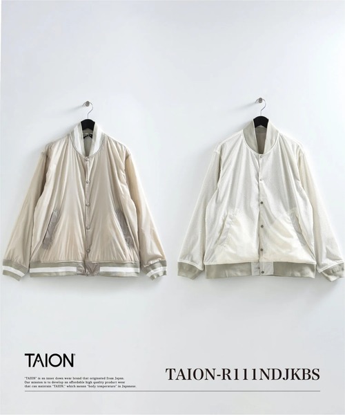 TAION（タイオン） スタジャン 「」「ユニセックス」ノンダウン