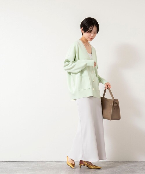 「NOLLEY'S Sophi」 ニットカーディガン 38 クリーム レディースの画像