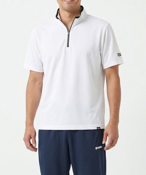 K-SWISS（ケースイス） tシャツ 「K-SWISS/ケースイス」ドライワッフル