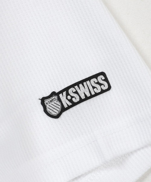 K-SWISS（ケースイス） tシャツ 「K-SWISS/ケースイス」ドライワッフル