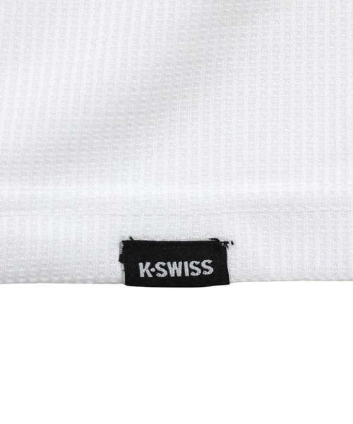 K-SWISS（ケースイス） tシャツ 「K-SWISS/ケースイス」ドライワッフル