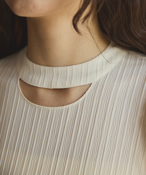 「OLUN」 長袖ワンピース X-SMALL ブラック レディース_画像9