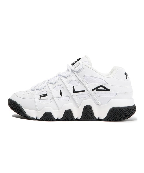 「FILA」 ローカットスニーカー 27.0cm ブラック レディース_画像4