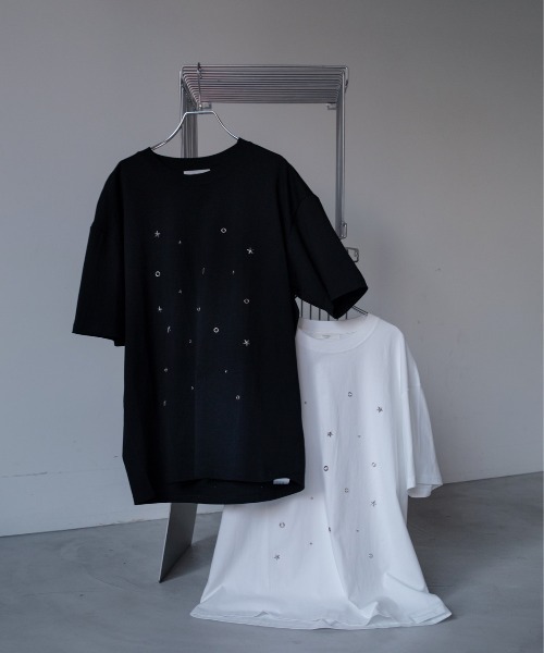 tシャツ スタッズオーバーTシャツ/ユニセックス レディース メンズ