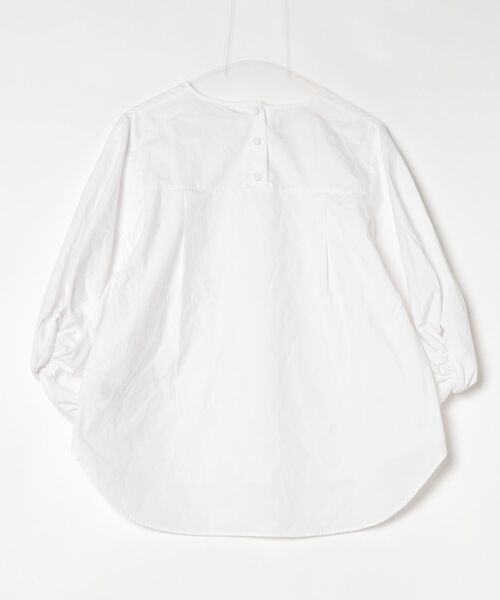 「EPOCA THE SHOP」 7分袖ブラウス 38 オフホワイト レディース_画像2