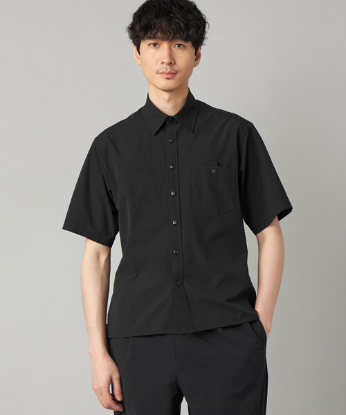 シャツ 「撥水」「COMME CA MEN BLACK」4WAYテック半袖シャツ メンズの画像