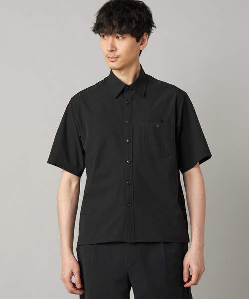 シャツ 「撥水」「COMME CA MEN BLACK」4WAYテック半袖シャツ メンズの画像