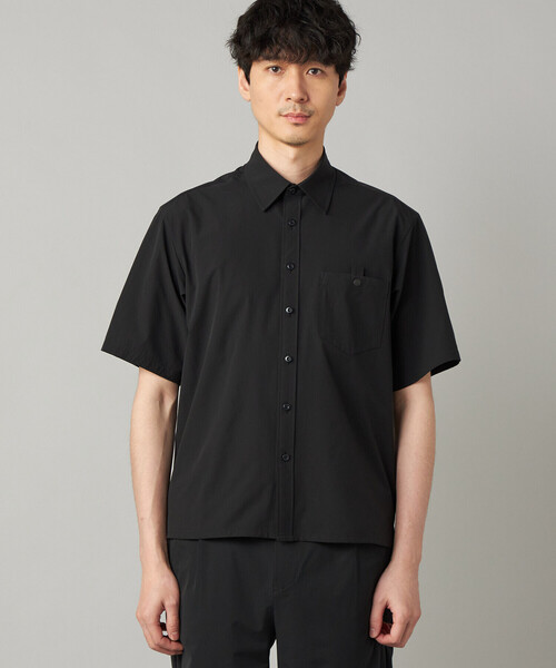 シャツ 「撥水」「COMME CA MEN BLACK」4WAYテック半袖シャツ メンズの画像