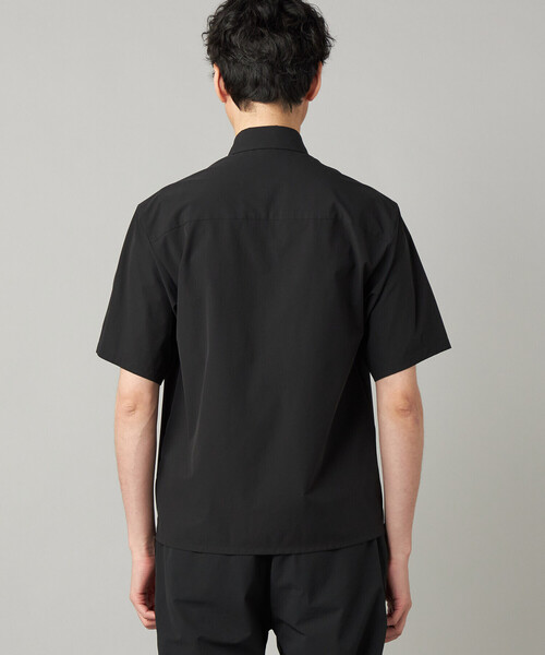 シャツ 「撥水」「COMME CA MEN BLACK」4WAYテック半袖シャツ メンズの画像