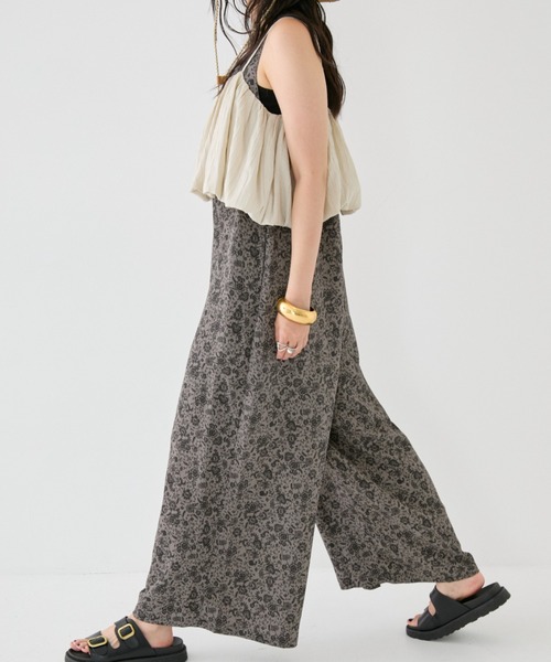 サロペット オーバーオール 「ZOZO限定」BALLOON BUSTIER ROMPERS/バルーンビスチェロンパース レディース | MIRROR STOKE | 21