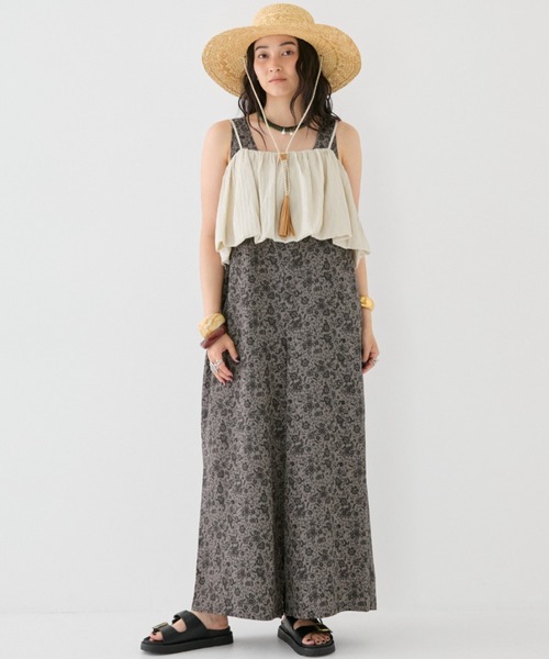 サロペット オーバーオール 「ZOZO限定」BALLOON BUSTIER ROMPERS/バルーンビスチェロンパース レディース | MIRROR STOKE | 13