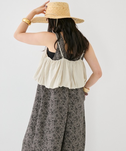 サロペット オーバーオール 「ZOZO限定」BALLOON BUSTIER ROMPERS/バルーンビスチェロンパース レディース | MIRROR STOKE | 16