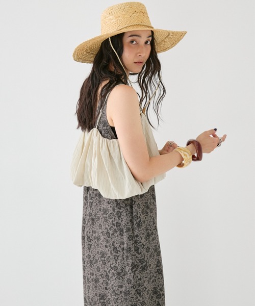 サロペット オーバーオール 「ZOZO限定」BALLOON BUSTIER ROMPERS/バルーンビスチェロンパース レディース | MIRROR STOKE | 18
