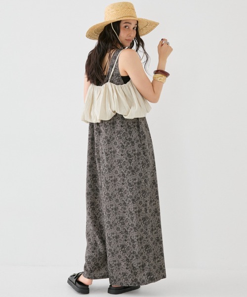 サロペット オーバーオール 「ZOZO限定」BALLOON BUSTIER ROMPERS/バルーンビスチェロンパース レディース | MIRROR STOKE | 08