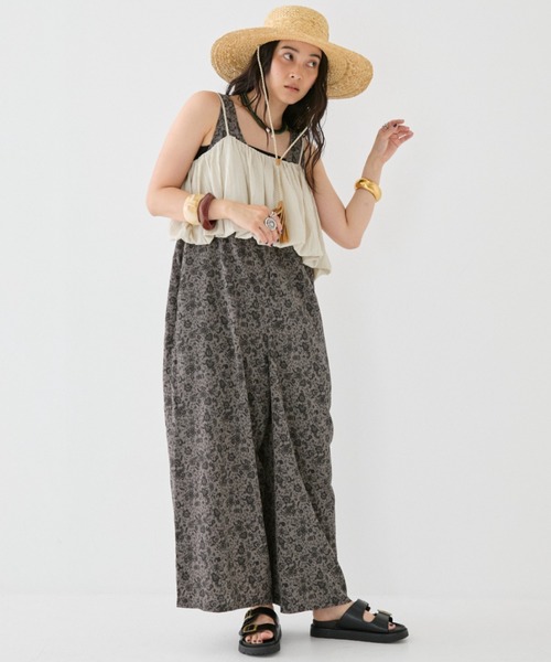 サロペット オーバーオール 「ZOZO限定」BALLOON BUSTIER ROMPERS/バルーンビスチェロンパース レディース | MIRROR STOKE | 12