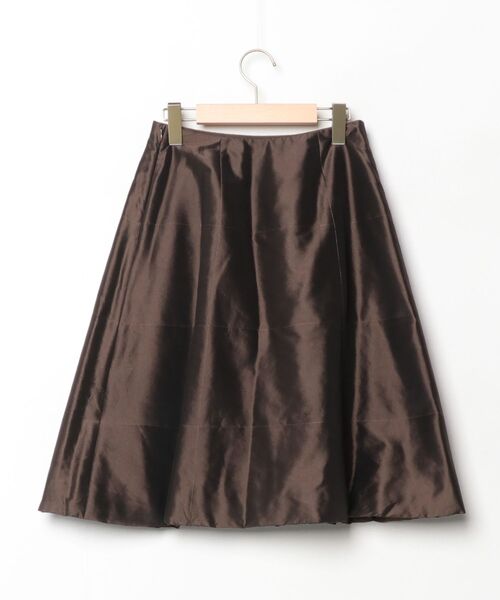 「FOXEY BOUTIQUE」 フレアスカート 40 ブラウン レディース_画像2