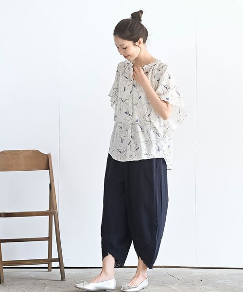 r・p・s（アールピーエス） パンツ サイドリボンスカラップレース