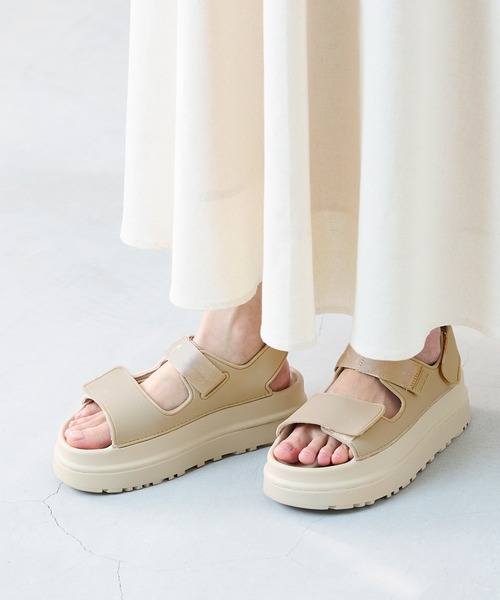 「welleg」 フラットサンダル M ブラック レディース_画像3