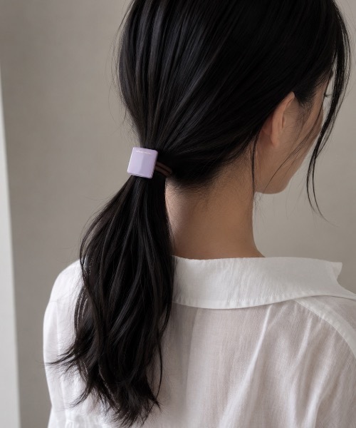 MIMILINE ヘアゴム スクエアマルチカラーヘアゴム : ZOZOTOWN Yahoo!店