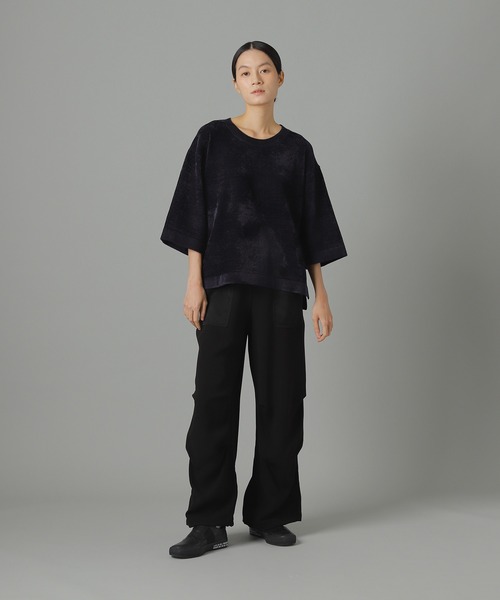 「ZUCCa」 半袖ニット M size ベージュ レディース_画像3