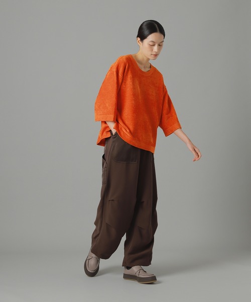 「ZUCCa」 半袖ニット M size ベージュ レディース_画像9