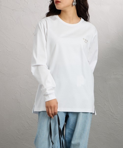TATRAS（タトラス） tシャツ BELECI バックロゴデザイン ロング