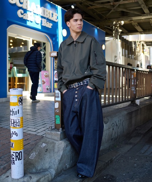 「kutir」 デニムパンツ SMALL ブラック メンズ_画像8