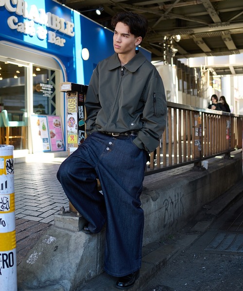 「kutir」 デニムパンツ SMALL ブラック メンズ_画像9