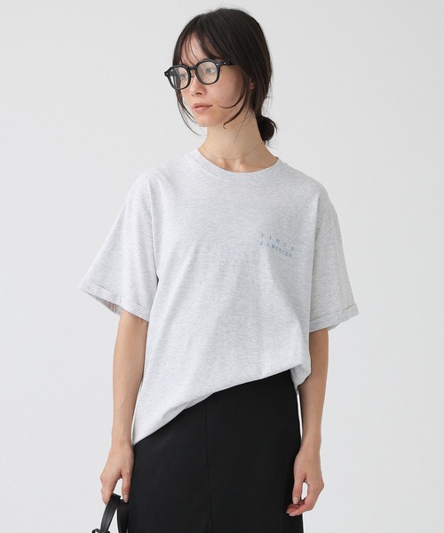 ジェイジェイマーサー tシャツ 半袖 「J.J. Mercer」ロールアップロゴT 