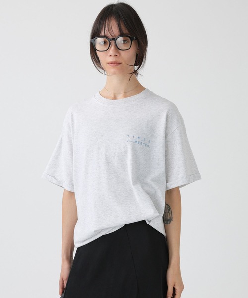 ジェイジェイマーサー tシャツ 半袖 「J.J. Mercer」ロールアップロゴT 