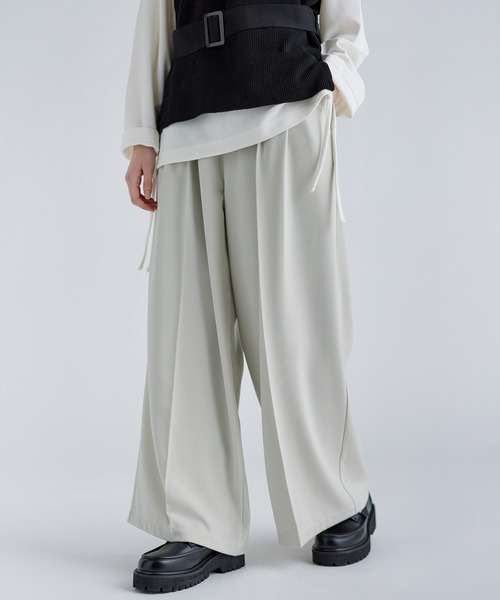 「SOCCE」 スラックス X-LARGE ブラック メンズ_画像3