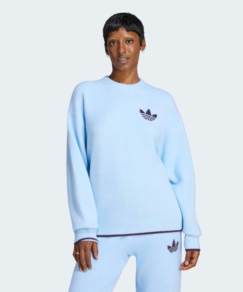 adidas（アディダス） ニット セーター ESS ニット ティッピング