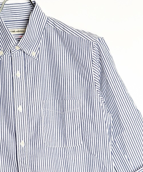 WESTSEA（ウエストシー） シャツ 日本製 ボタンダウン 長袖ギンガム