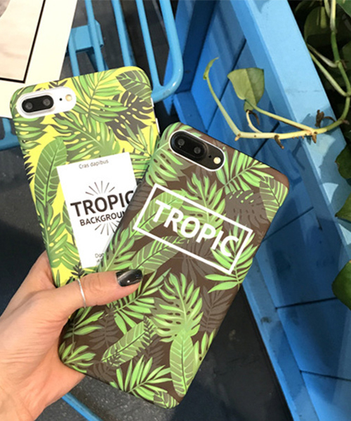 モバイルケース C U L ハワイアン風 サーフ系 モンステラ アイフォンケース Iphoneカバー Ipc285 Zozotown Paypayモール店 通販 Paypayモール