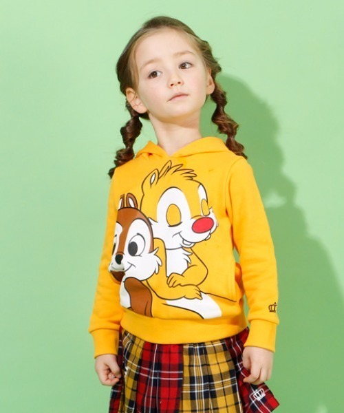 パーカー 親子お揃い ディズニー Bigフェイスパーカー 4569k