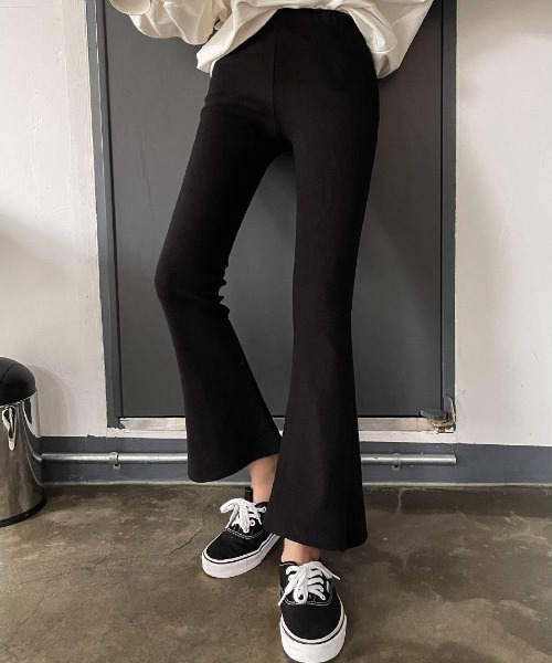 パンツ Sonyunara ソニョナラ ハイウェストブーツカットパンツ Zozotown Paypayモール店 通販 Paypayモール