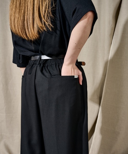 WETTEMPT ワイドパンツ スラックス 2 TUCK EASY SLACKS /ツータック