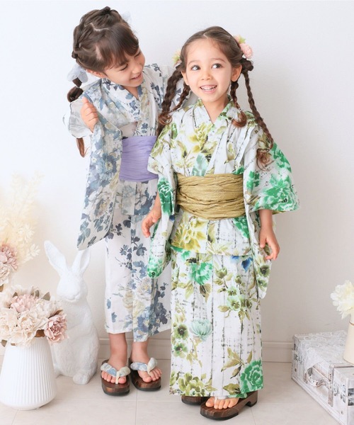 着物・浴衣 moemoe SweetMommy（スウィートマミー） 浴衣 「リンクコーデ」簡単着付け