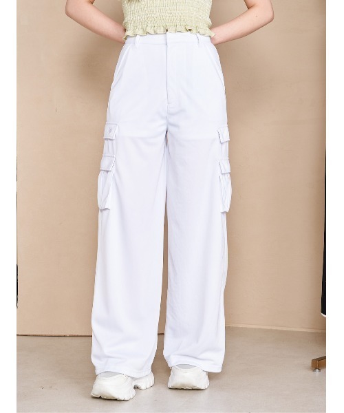 Darich カーゴパンツ カーゴワイドパンツ レディース : ZOZOTOWN