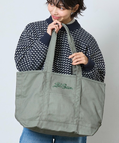 L.L.Bean トートバッグ グローサリー・トート・ウィズ・ロング