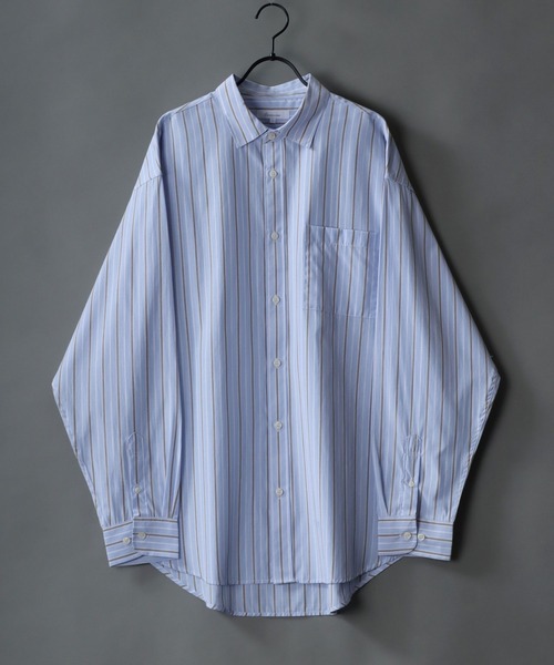 SITRY（シトリー） シャツ Stripe Broadcloth Shirt/オーバーサイズ