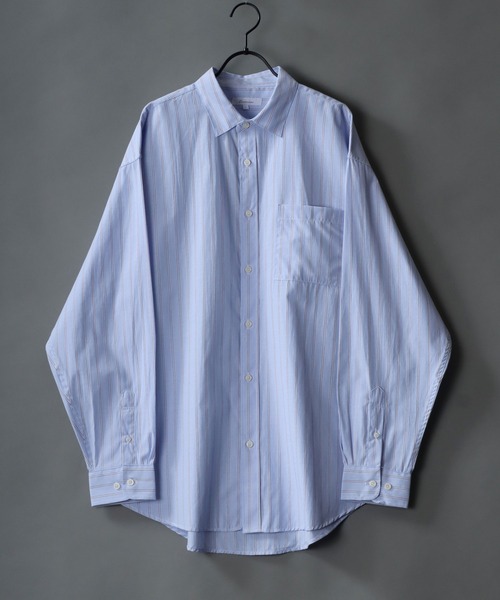SITRY（シトリー） シャツ Stripe Broadcloth Shirt/オーバーサイズ