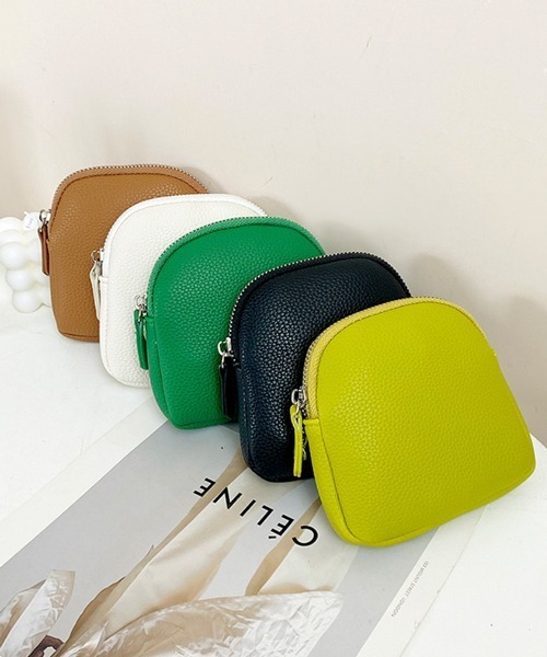 Pochi Pouch ポーチ Pouch/フェイクレザー ジップ ミニ
