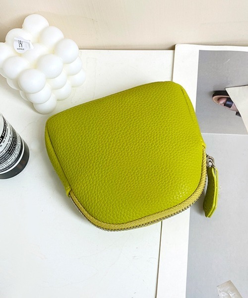 Pochi Pouch ポーチ Pouch/フェイクレザー ジップ ミニ