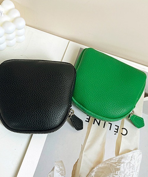 Pochi Pouch（ポチポーチ） ポーチ Pochi Pouch/フェイクレザー ジップ