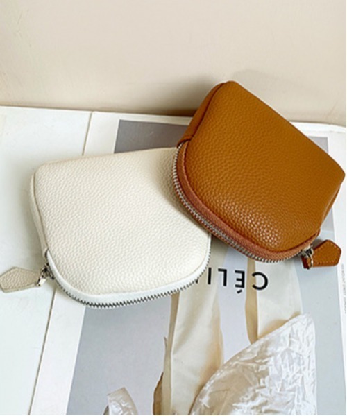 Pochi Pouch ポーチ Pouch/フェイクレザー ジップ ミニ